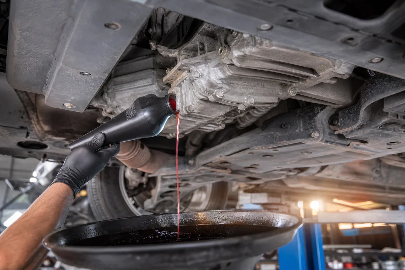 Troca de óleo de câmbio em Joinville na Ande Pneus & Auto Center