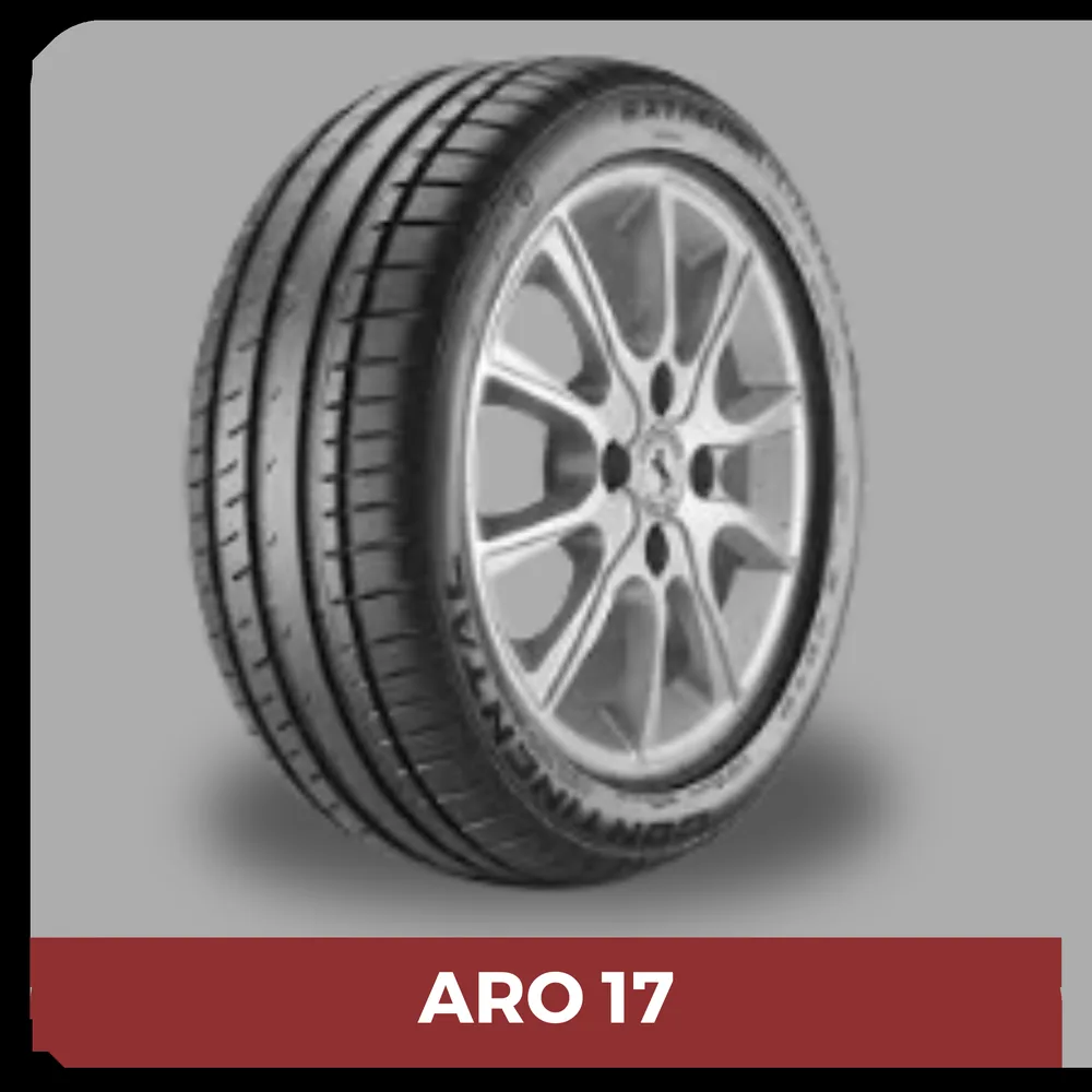 Pneu aro 17 disponível na Ande Pneus em Joinville